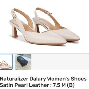 Naturalizer Women's Heels in Satin Pearl